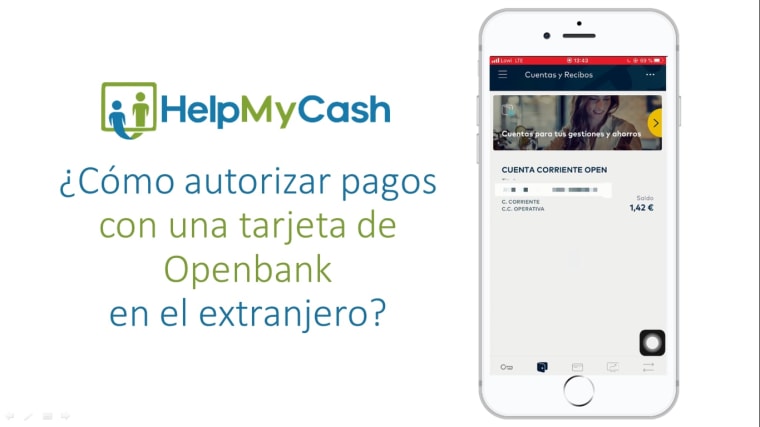 ¿Cómo autorizar los pagos con una tarjeta de Openbank en el extranjero?