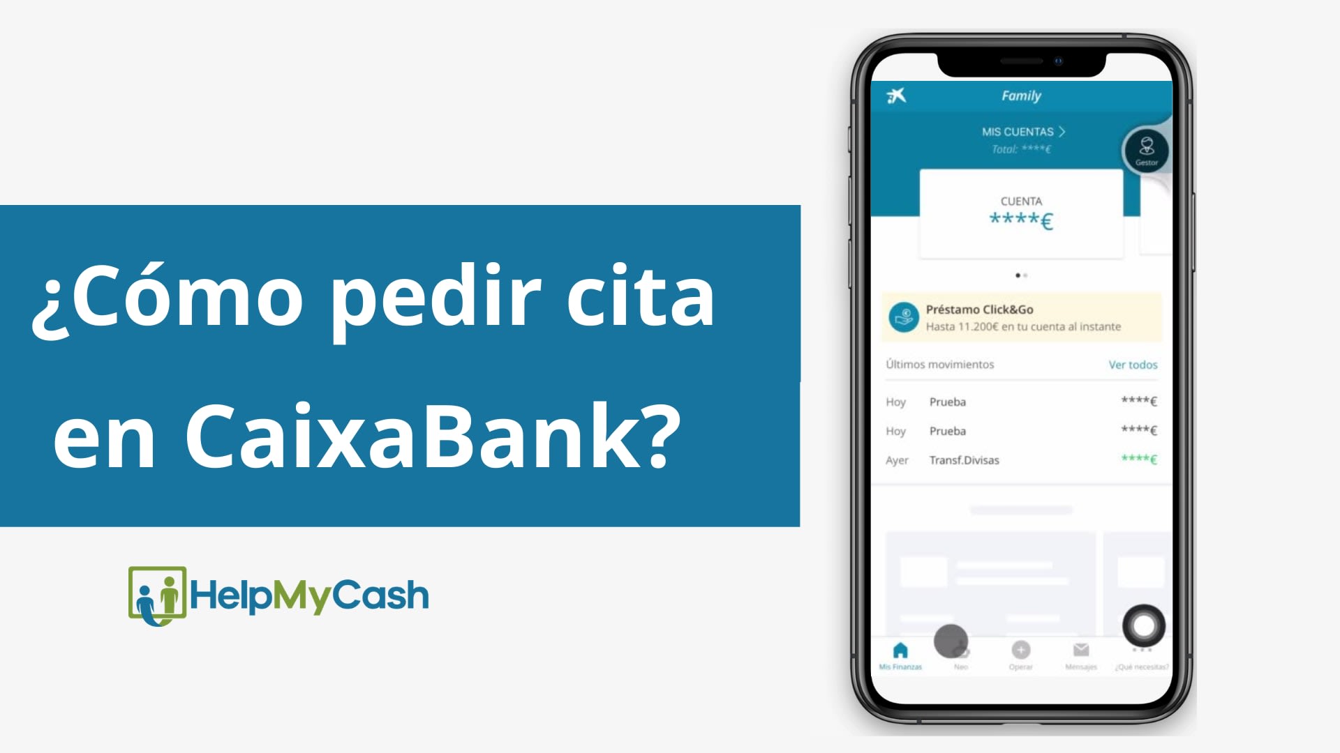 Cómo pedir cita en CaixaBank desde la app