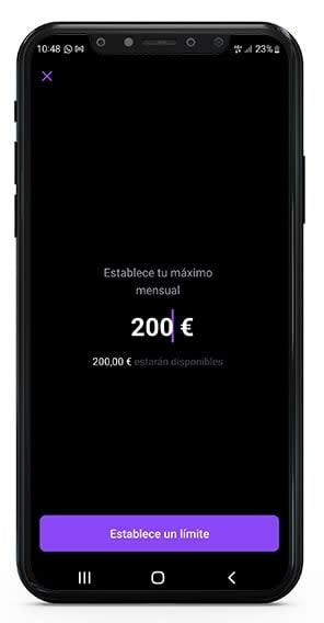 Limites tarjeta