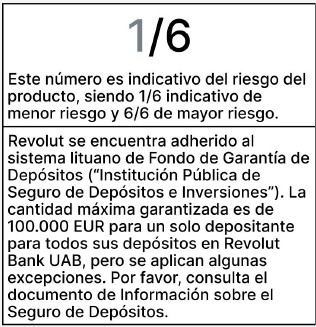 nivel de riesgo de cuenta remunerada