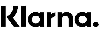 Logotipo de Klarna negro sobre fondo transparente.