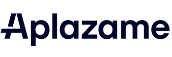 Logotipo “Aplazame” de color azul oscuro sobre fondo transparente.