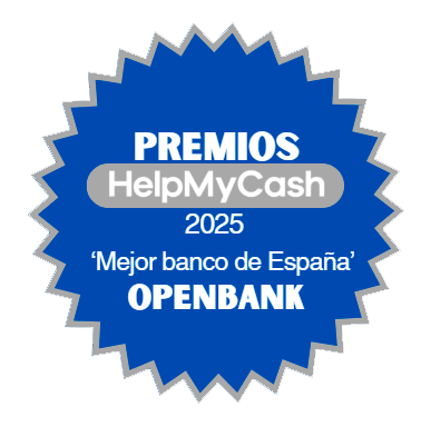 Medalla de plata de Openbank al mejor banco de España