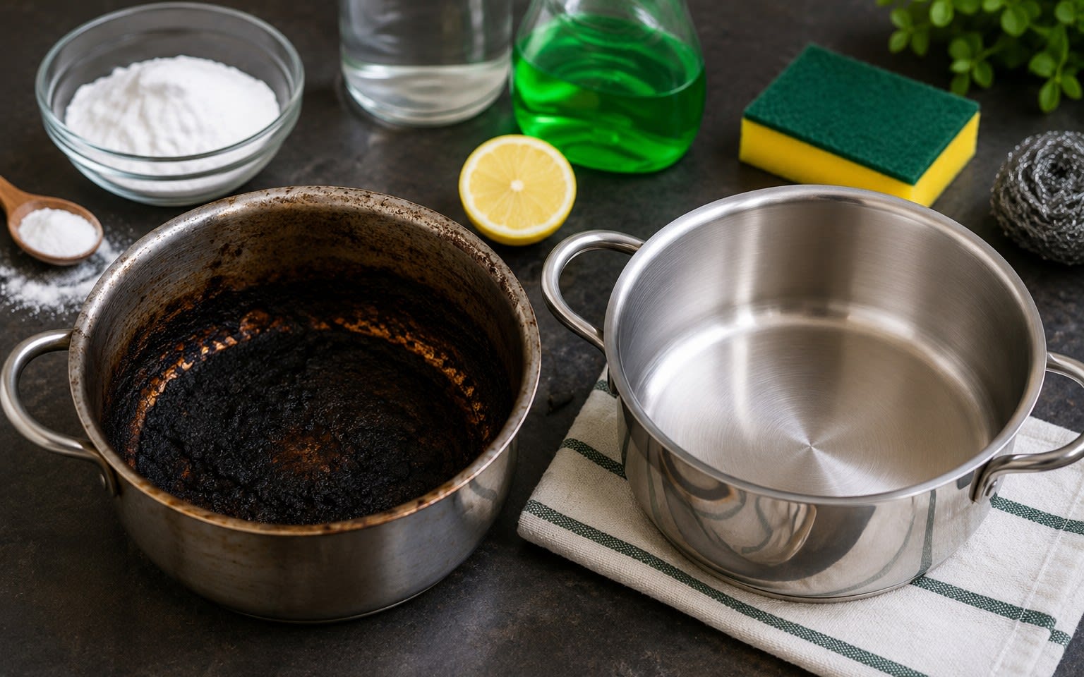 जले हुए बर्तन को मिनटों में करें साफ! अपनाएं ये आसान Kitchen Hack
