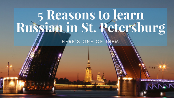 Learning Russian in Saint Petersburg