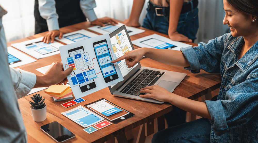 Mobile App Development Divider