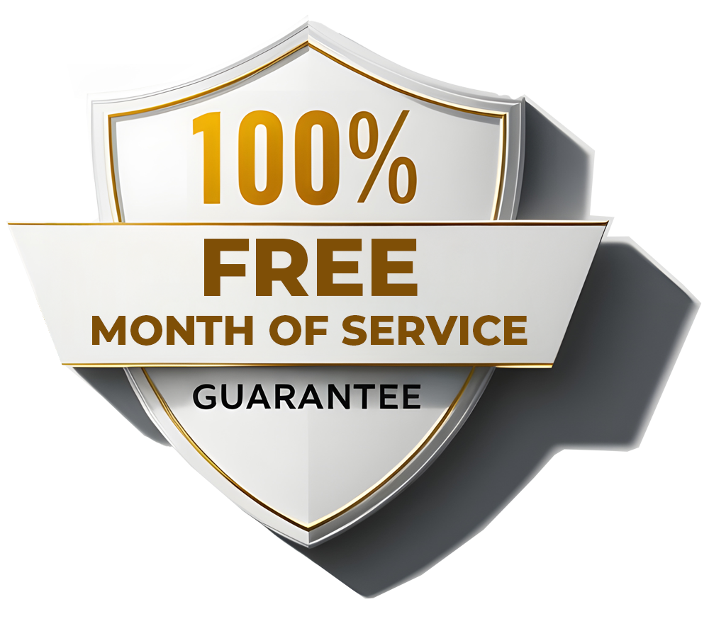 100 percent Free Month of Service