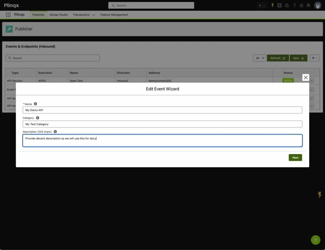Edit wizard - details