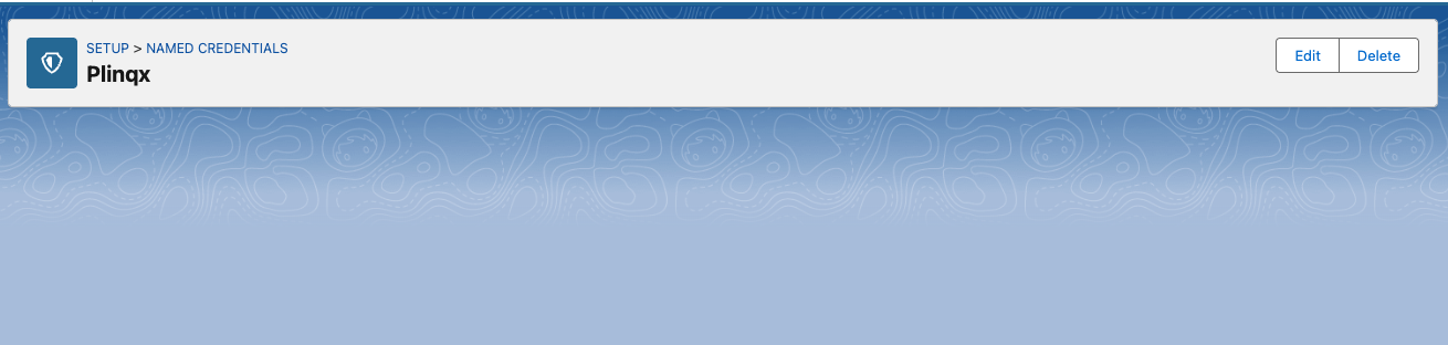 Named Credential - External Credential Edit