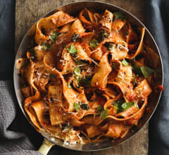 Pappardelle al pomodoro