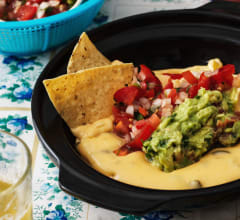 Taco queso fundido