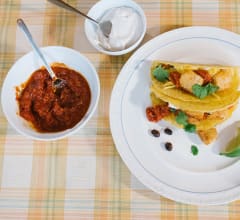 Fish tacos med pankofriterad tofu