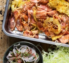 Pork shawarma med citron