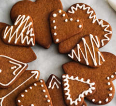 Pepparkakskrans med kristyr