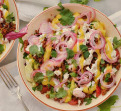 Vegetarisk tacosallad
