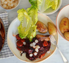 Beluga bourguignon