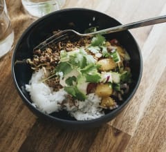 Foodgeekz asiatiska köttfärsbowl