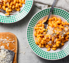 Spicy makaroner med ost