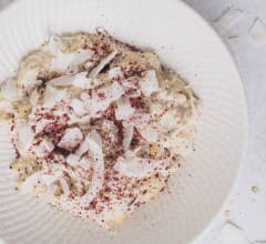 Overnight oats med kokos och apelsin