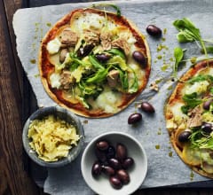 Snabb tonfiskpizza
