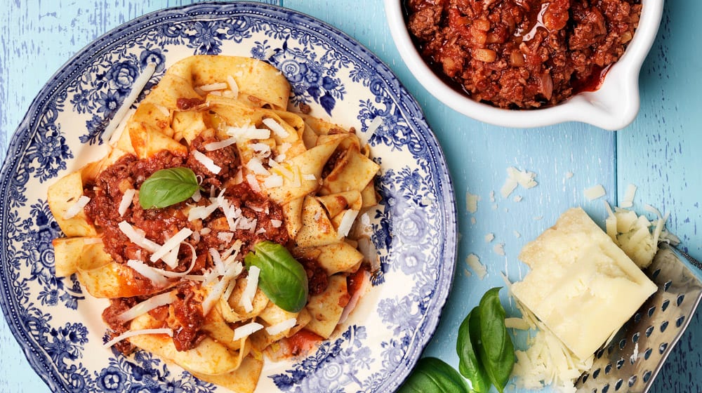 Bolognese med pasta