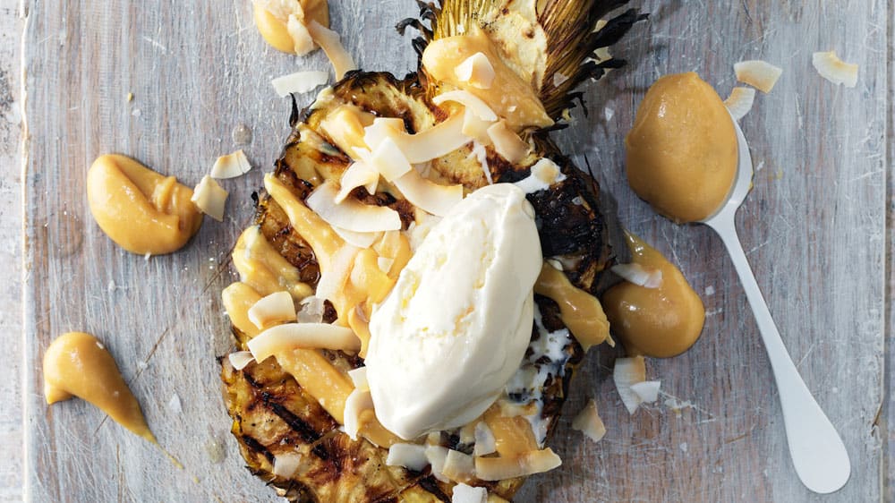 Grillad ananas