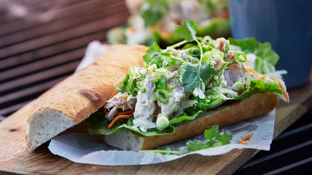 Banh Mi med grillad kyckling