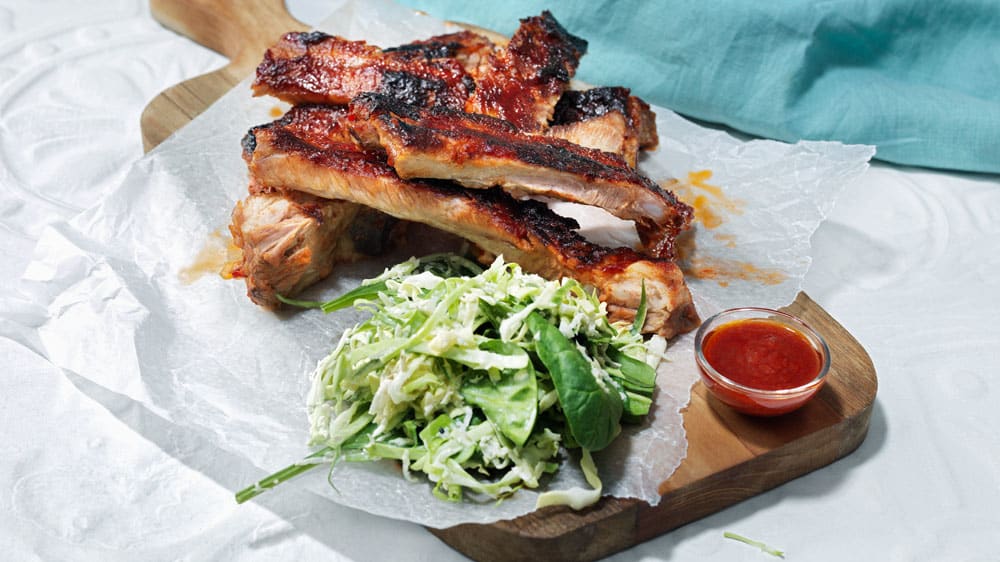 Grillade spareribs