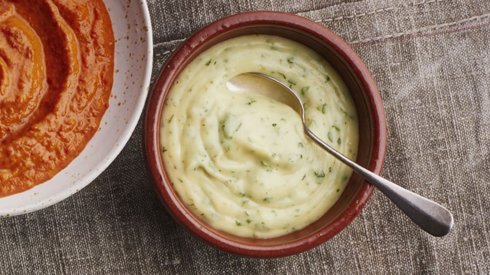 Fluffig vego-bearnaise