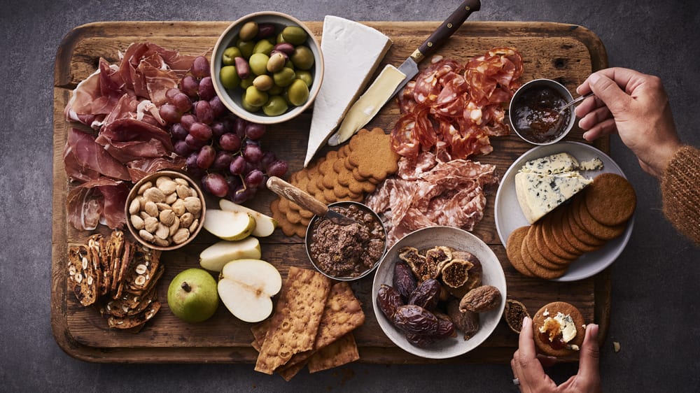 Charkbricka till julens kalas