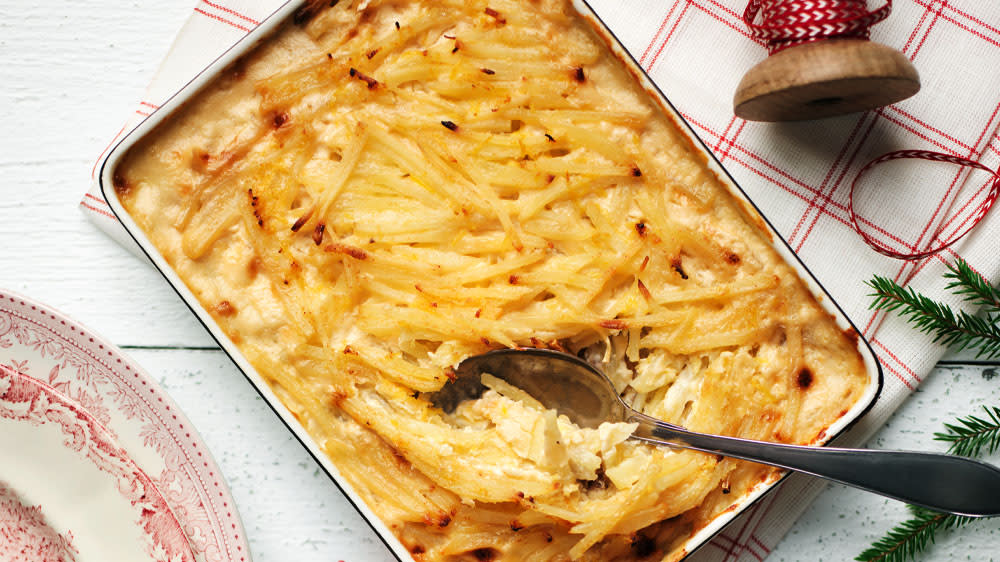 Janssons Frestelse med kaviar och citron