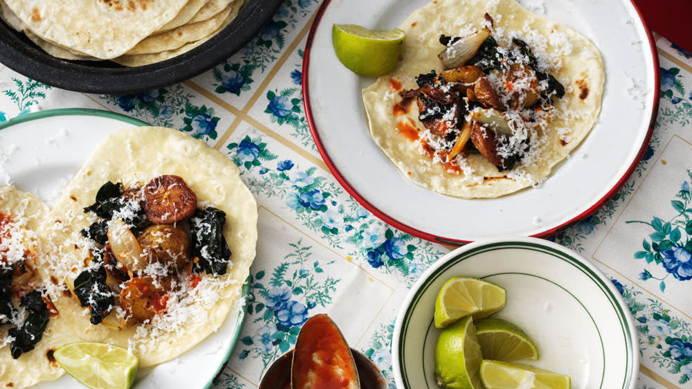 Grönsakstaco med mangold