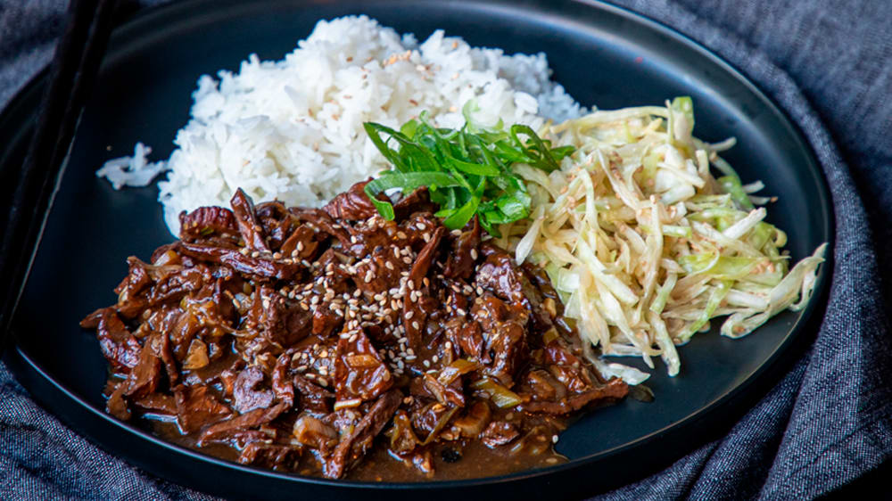 Vegansk yakiniku med Cashewmeetly