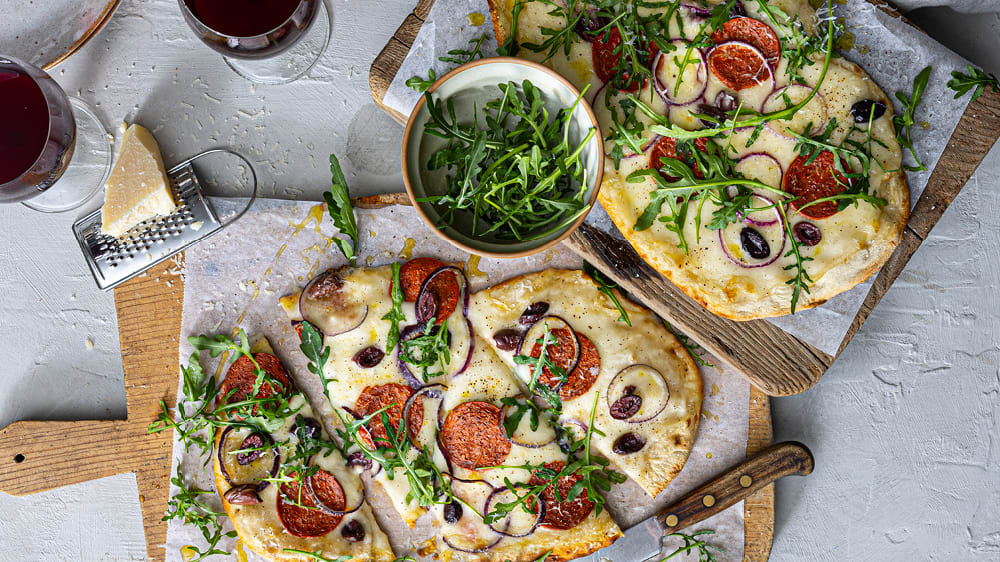 Pepperonipizza Vegan Style