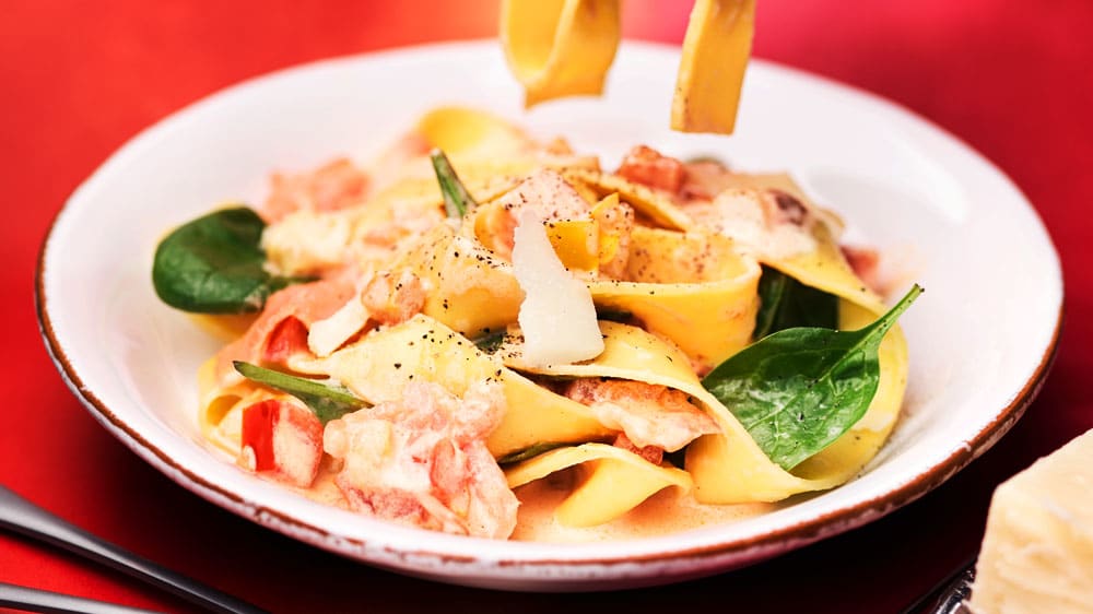 Tagliatelle à la Greta Garbo