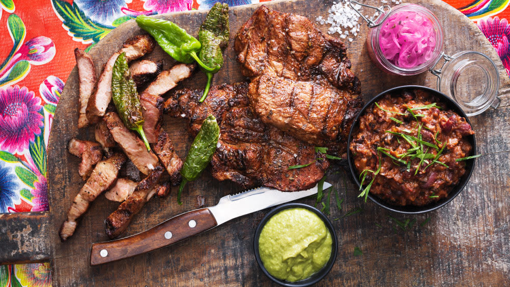 Grillat fläskkött med mexican rub