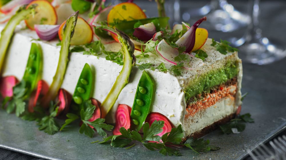 Grön smörgåstårta getoströra