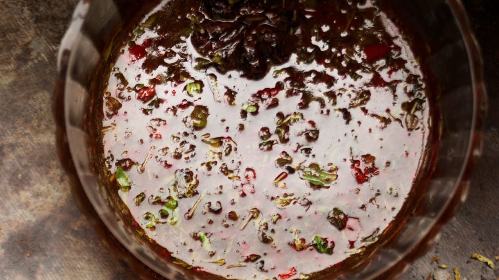 Honungs- och citronglaze