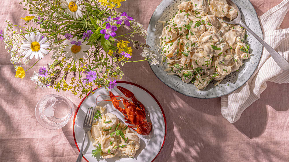 Potatis & dijonsallad med smak av prästost