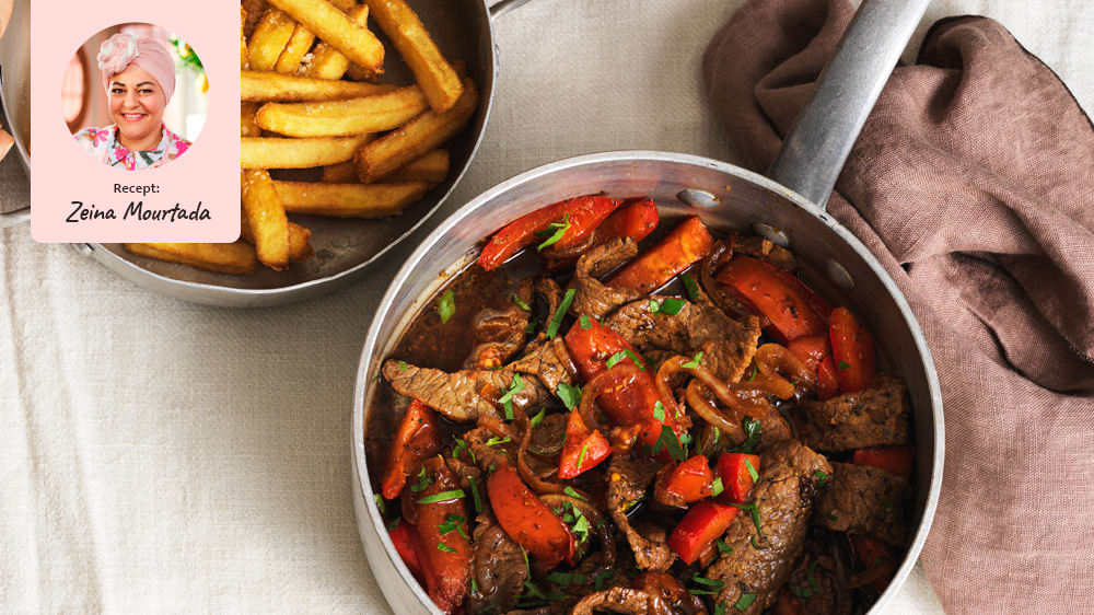 Peruansk gryta på lövbiff