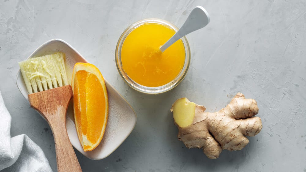Apelsinmarinad med ingefära