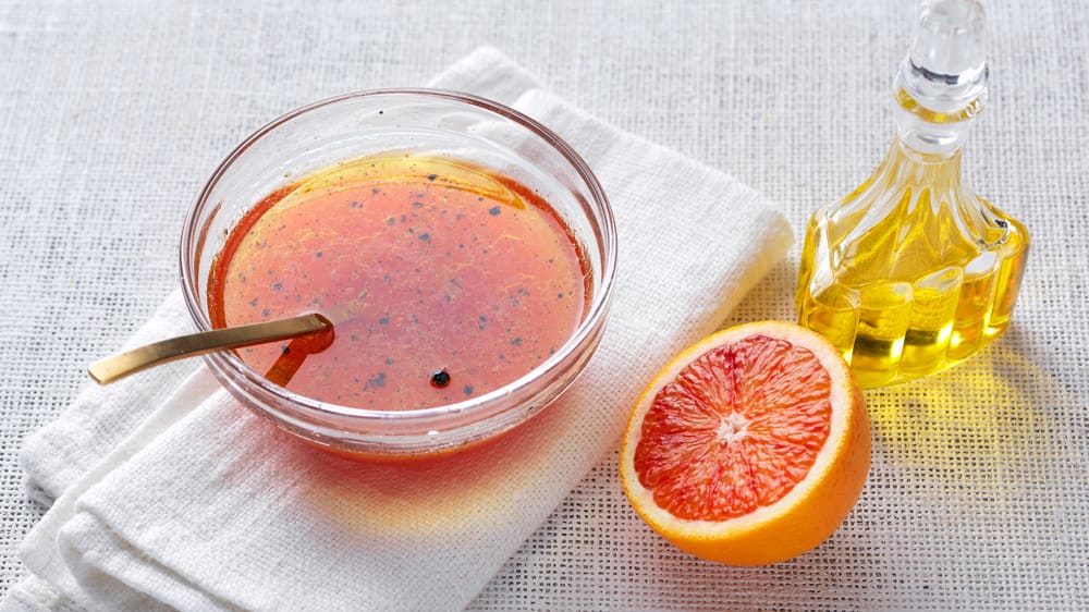 Blodapelsinvinägrette