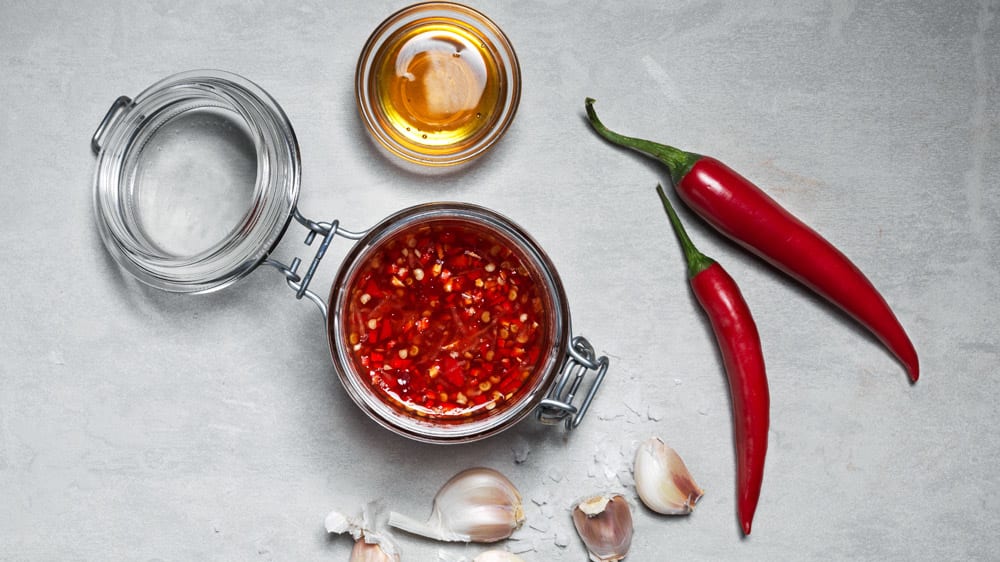 Egen sweet chilisås 