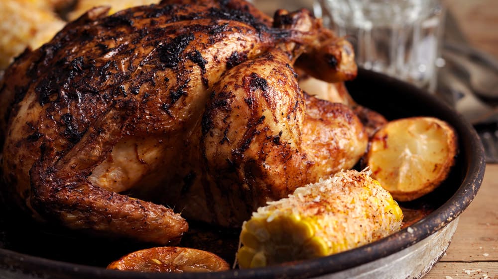 Grillad kyckling med majskolv latinostyle