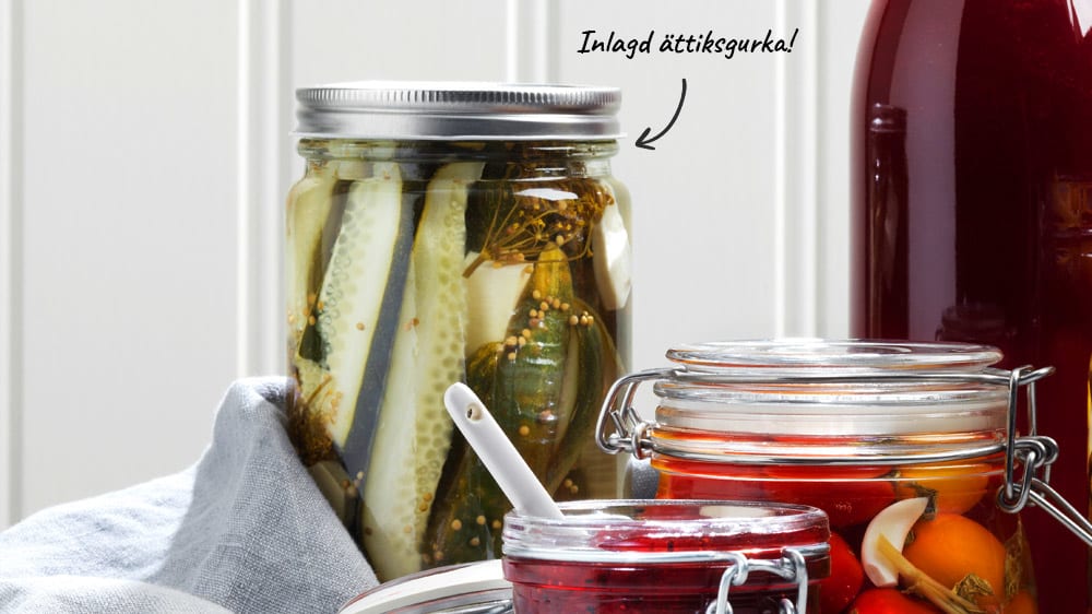 Inlagd ättiksgurka