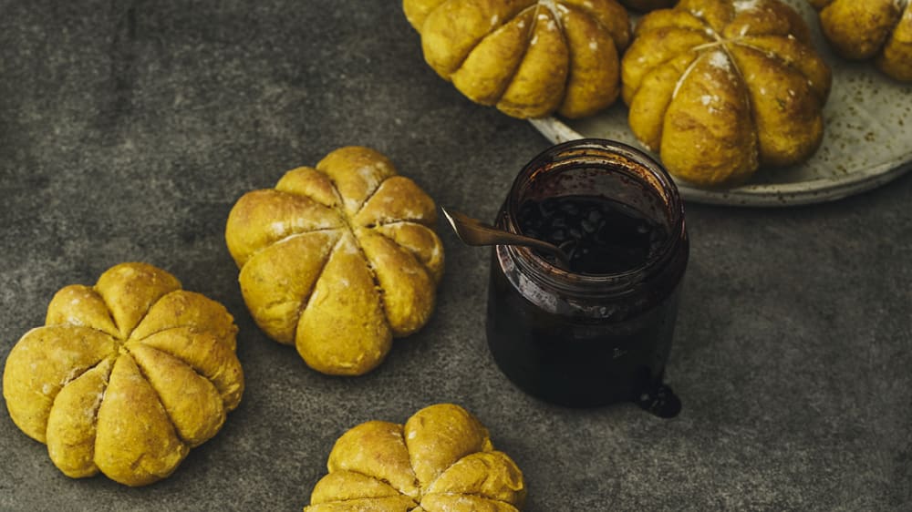 Brytbröd med pumpa och rosmarin