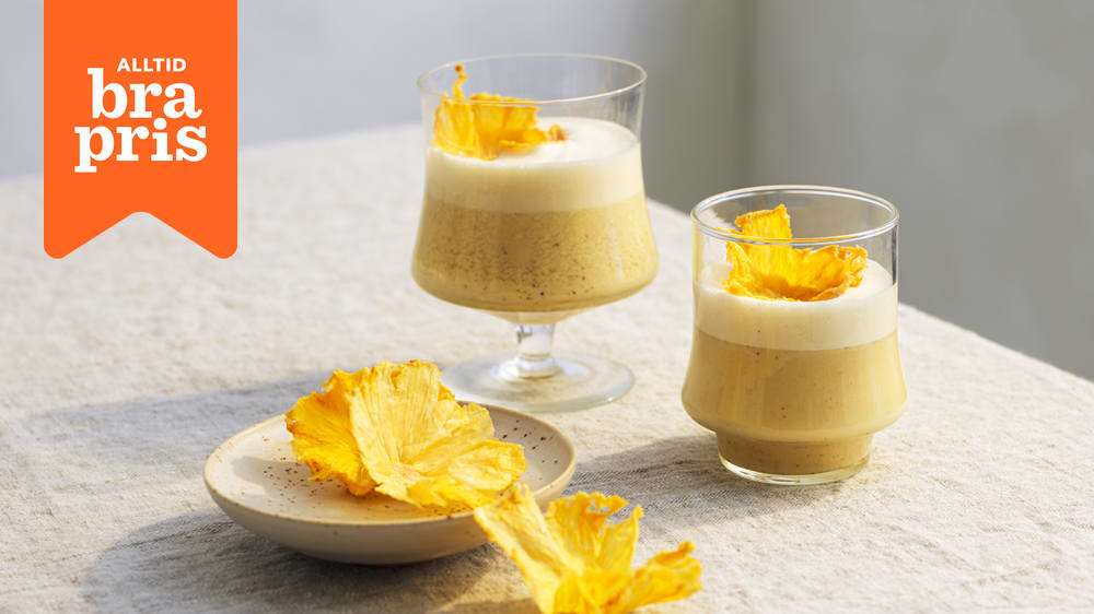 Äggtoddy med ananas