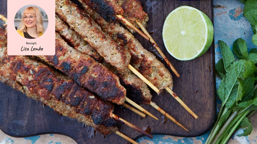 Cambodian BBQ–spett