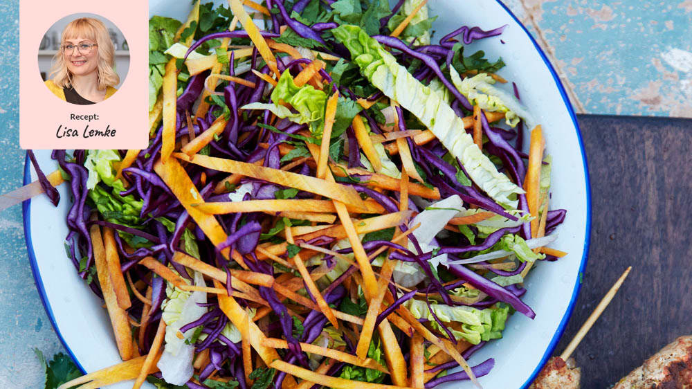 Krispig asiatisk sallad