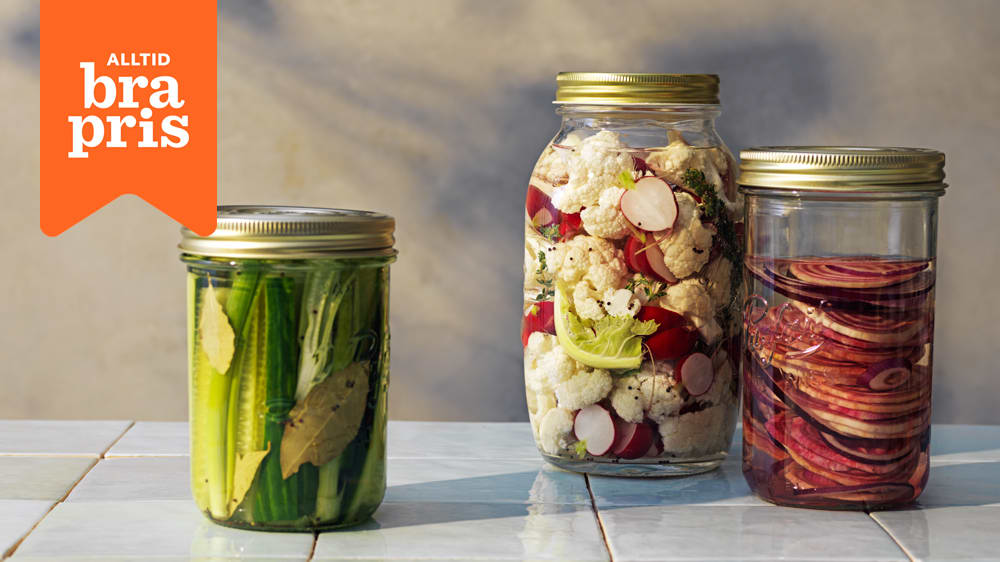 Picklade sommargrönsaker